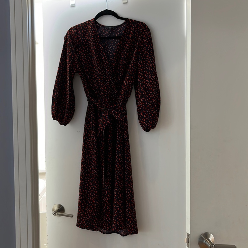 Dynamite dress size M black and red